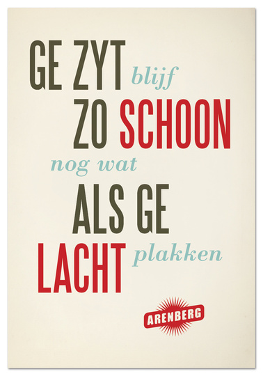 schoon als ge lacht